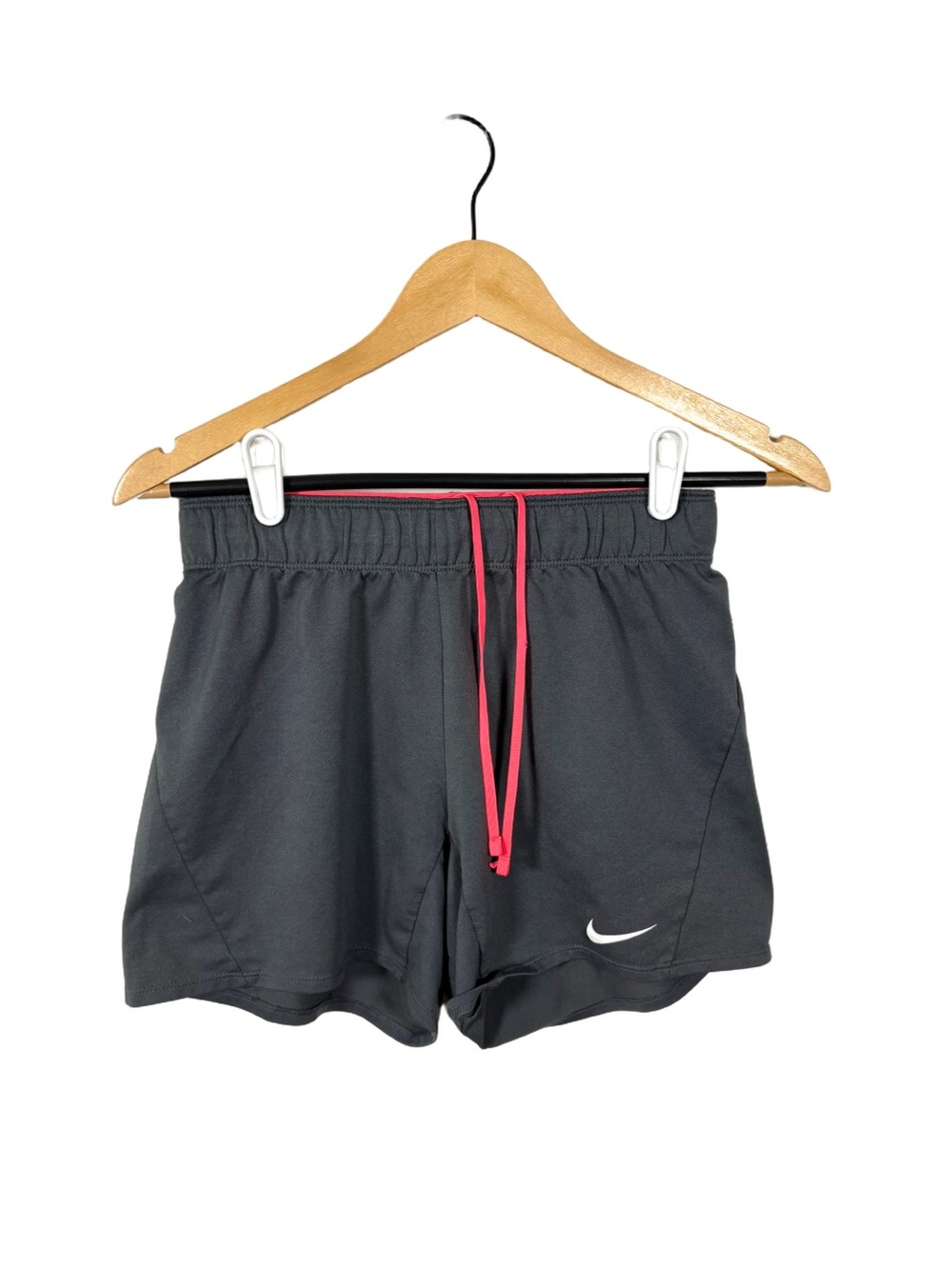 Nike Dri-FIT Womens XS Dry Attack 5” Training Shorts Gray Pink 890470